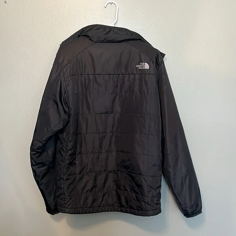 The North Face Full Zip Jacket Mens Size Large Color Gray